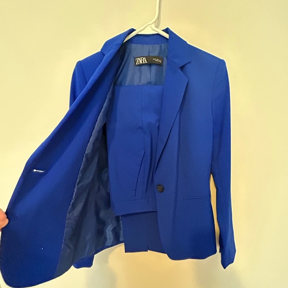 Zara cobalt blue suit - Picture 5 of 12